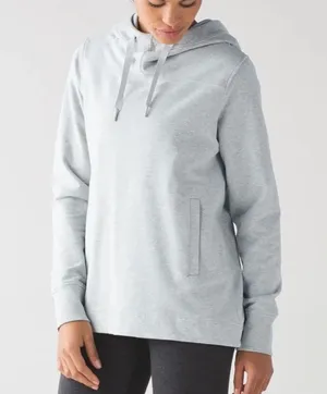 Lululemon Split Pullover Hoodie Heathered Light Gray thumbnail 1