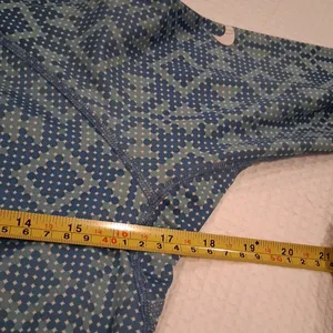 Nike Blue Patterned Long-Sleeve Top thumbnail 8