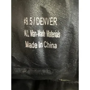 Volatile Women Black Leather Western Cowboy Boots Size 8.5 Denver Heel‎ thumbnail 7