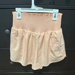 Aerie peach athletic shorts thumbnail 2