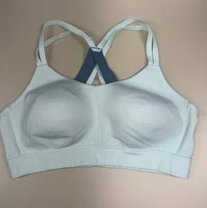 Under Armour Women’s High Impact Sports Bra Mint Racerback Padded Size Large thumbnail 1