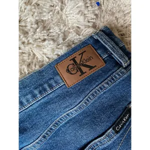 Calvin Klein Classic Straight Leg Blue‎ Denim Jeans High Rise 14 Classic Casual thumbnail 6