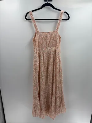 Loveshackfancy bohemian fairy girly Tove Sleeveless Floral Midi Dress size 10 thumbnail 8