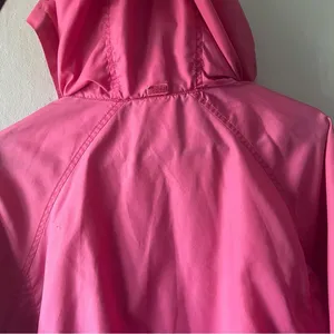 L.L. Bean Pink Lightweight Windbreaker Jacket Size Large thumbnail 9