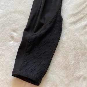 Athleta XXS mesh trim high rise legging tights thumbnail 5
