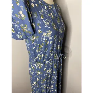 Reformation Lisse Dress in Blue Avery‎ Floral Sz 8 thumbnail 6