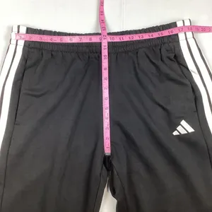 Adidas Men’s Black XL Athletic Lounge Sweatpants RETAIL $55 NEW! thumbnail 4