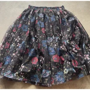 Disney Snow White Black floral Tulle Skirt by Lauren Conrad Women’s Size M thumbnail 1