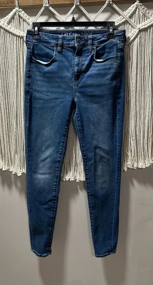 American Eagle Outfitters Blue Skinny Jeans thumbnail 1