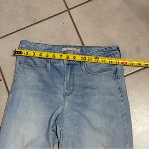 Athleta Women Sculptek Light Blue Denim‎ Straight Ankle Leg Jeans size 10T thumbnail 8