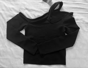 Abercrombie Long Sleeved Elevated Off The Shoulder Top thumbnail 2