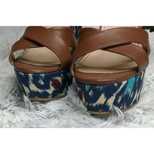 Pull&Bear Platform Wedges/Heels Y2K - Size 36 - GUC thumbnail 4