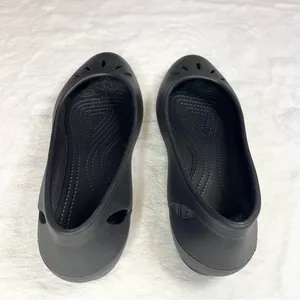 CROCS Black Cutout Kelli Ballet Flats Women’s Size 10 thumbnail 6