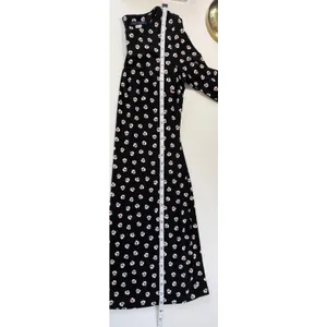 Tommy Hilfiger Black Floral Bell Sleeve Shift Dress Size 2 EUC‎ Career Chic thumbnail 11