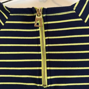 Sail to‎ Sable Striped Navy Blue & Green T Shirt Dress Sz XS Resort Wear Beach thumbnail 4