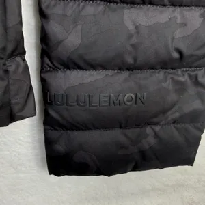 Lululemon Pack It Down Jacket Heritage 365‎ Camo Deep Coal Multi Black Size 4 thumbnail 5