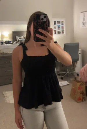 Altar'd State Tank Top Black thumbnail 1