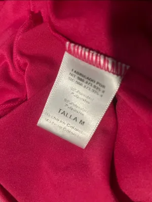 Women's Fuchsia Knot-Back Short Sleeve Top thumbnail 3