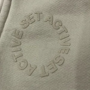 Set Active Sweat Shorts - Oat Milk - Small thumbnail 8