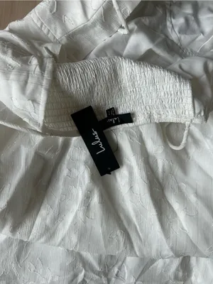 LULU’S Loveliest Looks White Floral Jacquard Tie-Strap Midi Dress thumbnail 8