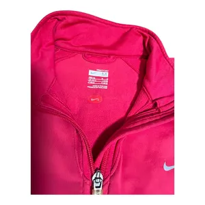 Nike FIT DRY Full Zip Athletic Jacket Women's Medium Pink thumbnail 4