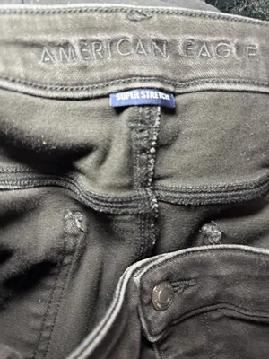 American Eagle Black Highest Rise Jeggings Size 20. thumbnail 3