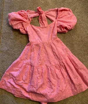 Boutique Pink Bubblegum Dress thumbnail 1