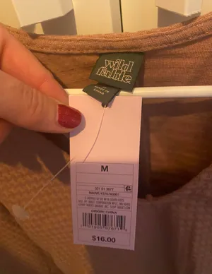 Wild Fable Mauve Bodysuit thumbnail 2