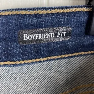 Judy Blue Jeans Boyfriend Fit Women's Size 11/30 Distressed Denim Bleach Splash thumbnail 7
