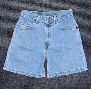 Vintage 90s Levi’s Relaxed Fit Orange Tab Denim Shorts Sz 25 High Rise Jorts thumbnail 1