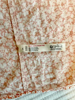 Anthropologie Sleeveless Ruffle Nap Dress in Orange Cottagecore Floral thumbnail 6