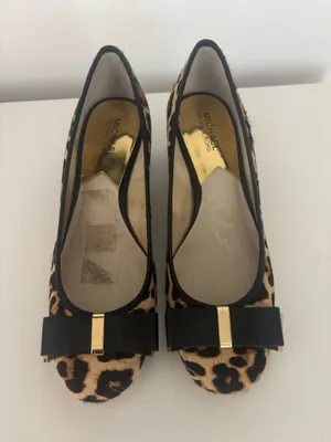 Michael Kors Cheetah Print Heels thumbnail 1