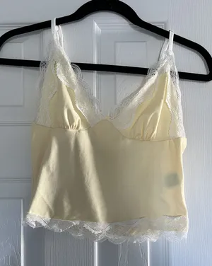 Yellow Tank Top Size XS thumbnail 1