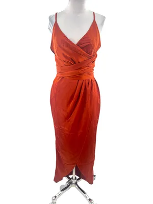 NWT SHOWPO how will I know‎ dress copper sz 6 thumbnail 3
