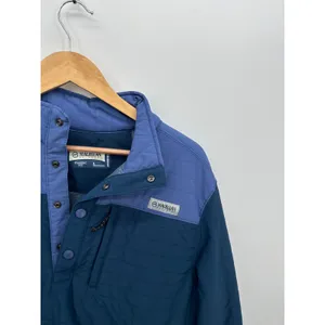Magellan Outdoors Blue Quilted‎ Pullover Jacket Water Repellent Women Sz L thumbnail 5
