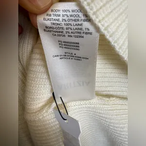 Aritzia Babaton Maclean Merino Wool Ribbed Sweater Dress NWT Size S thumbnail 8