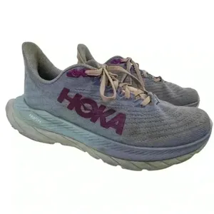 Hoka One One Women's Mach‎ 5 Running Shoes Blue Size 7.5 Lightweight Athletic thumbnail 8