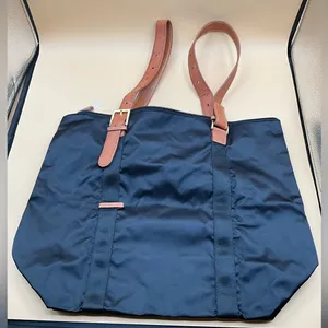 A Very Nice BRICS Large Black Nylon Travel Tote Bag thumbnail 4