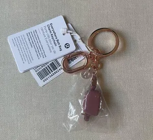 Lululemon Everywhere Belt Bag Charm Keychain - Spiced Chai/Rose Gold thumbnail 1