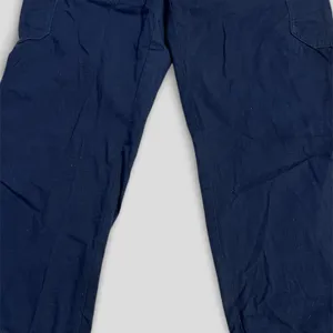 Carhartt Scrub Pants Women Sz L Cargo Blue drawstring, medical office thumbnail 2