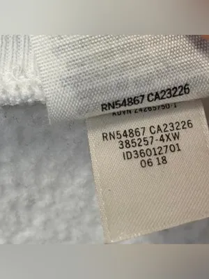 Victoria's Secret PINK Nation Campus Crew Sweatshirt White Black Medium thumbnail 4