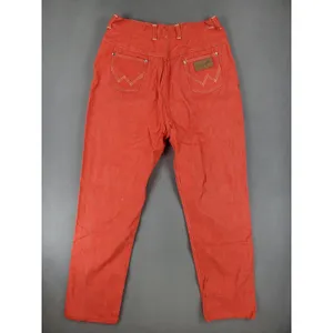 Wrangler Jeans Misses 20 Slim Red VTG USA Made High Rise Tapered Slim Fit Junior thumbnail 4