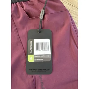 Alphalete Women’s Infinity Studio Pants - Burgundy, Size Medium thumbnail 9