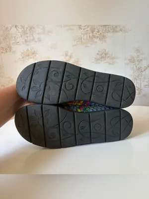 Baretraps Ideena Woven Rainbow Multicolored Mary Jane Flats 7.5 US thumbnail 5