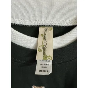 Y2K Decorated Originals M Sweatshirt Embroidered ‎ Stacker Dogs Metallic BOHO thumbnail 3