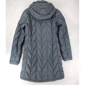 Outdoor Research Aria Storm Parka Down Insulated Coat‎ Hooded Women's S Gray thumbnail 2