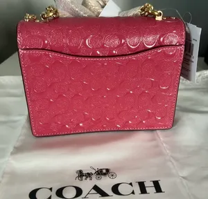 Coach Mini Klare Embossed Crossbody Bag thumbnail 6
