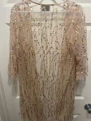 Hayden Glitter sequin Shaw thumbnail 4