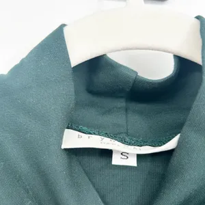 Bryn Walker Womens Dark Green Modal Blend Lagenlook‎ Mock Neck Maxi Dress Size S thumbnail 5