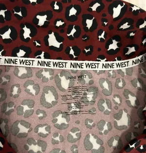 Nine West Cheetah Print Pajama Set thumbnail 2